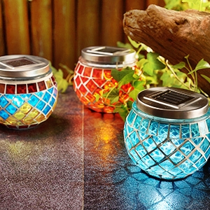 Solar glass jar Light 60256