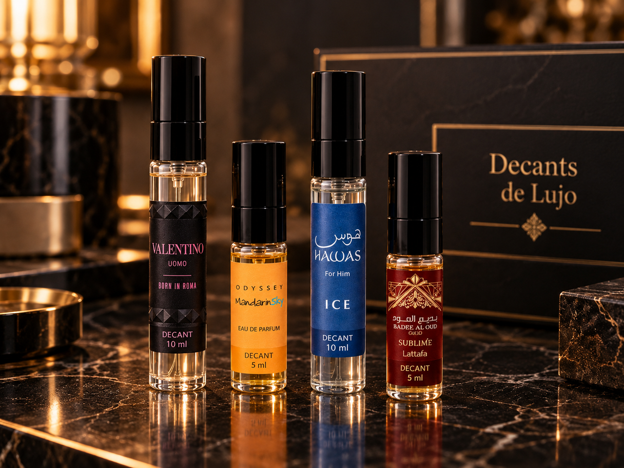 Decants de perfumes listos