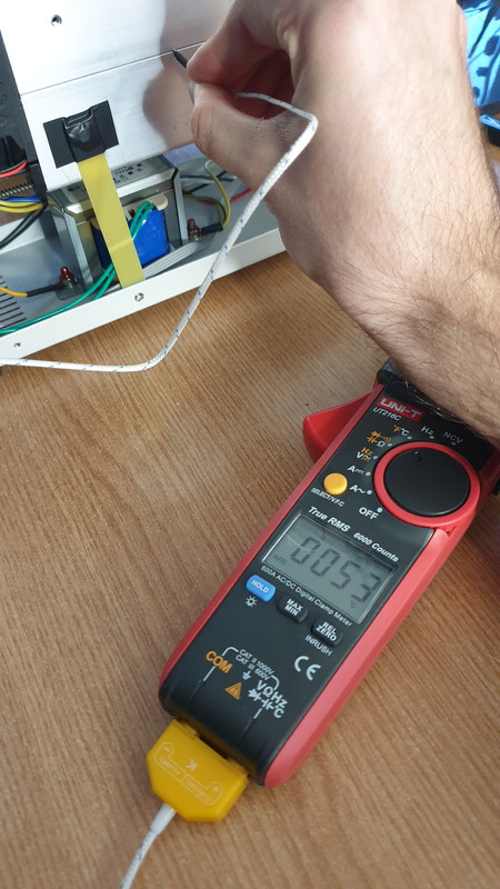 Comparison for the IR camera