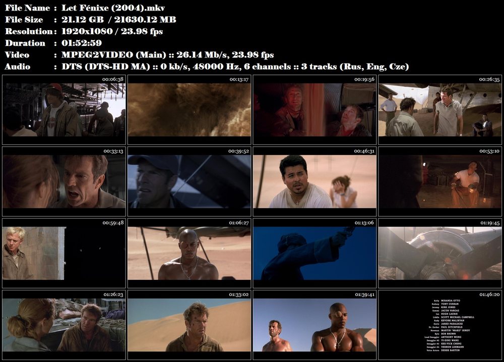 Let Fénixe / Flight of the Phoenix (2004)