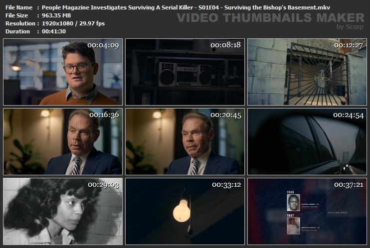 People Magazine Investigates Surviving A Serial Killer - S01E04 - Surviving the Bishop's Basement.mk