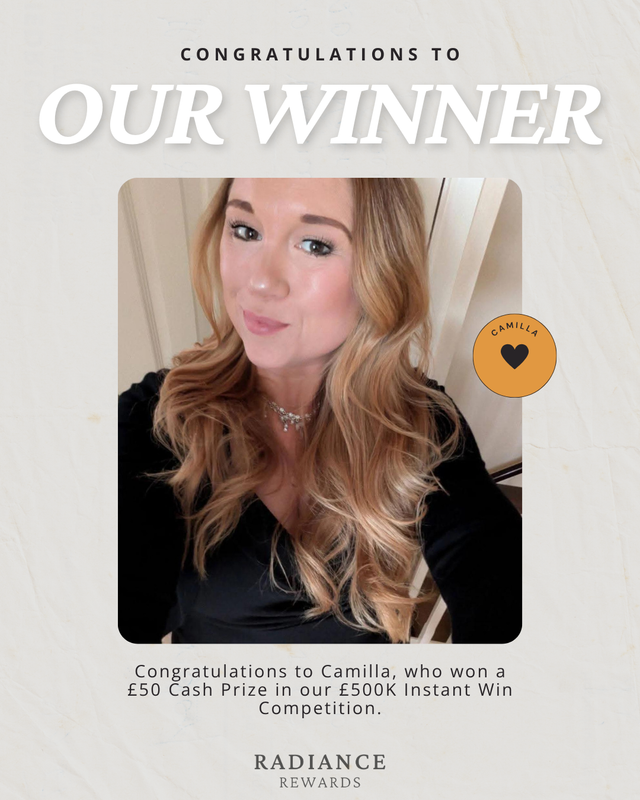 Camilla Wins £50 Cash in Our £500K Instant Win Competition 💸