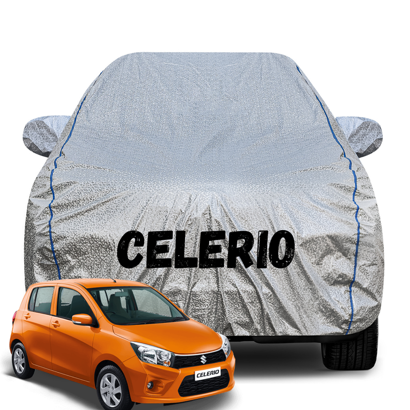 Celerio Silver Car Cover
