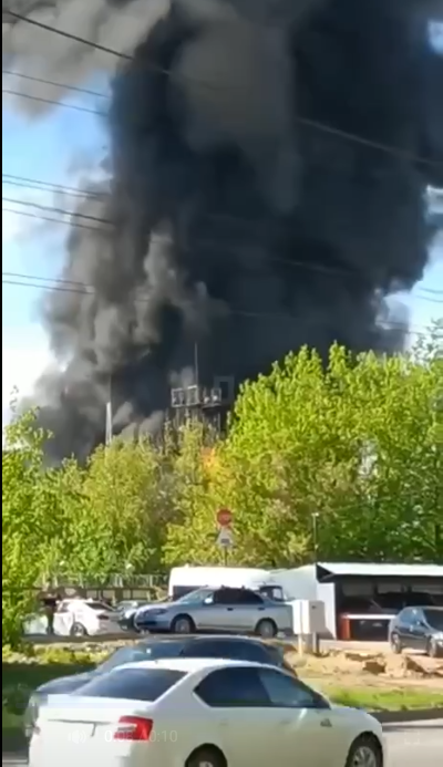 В Подмосковье пожар в знаменитом ЦАГИ