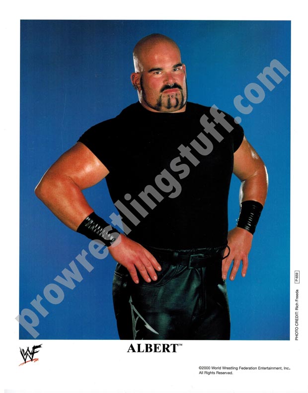 Albert P-659 WWF 8x10 promo photo