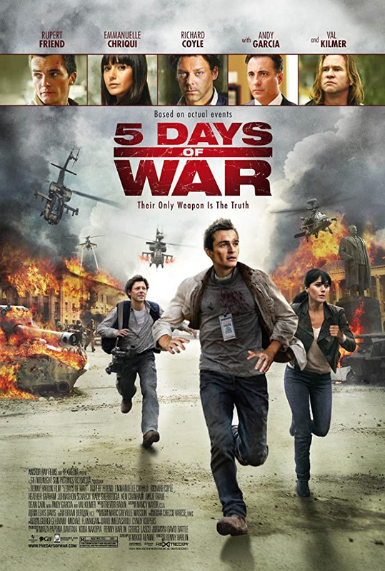 Poster film '5 Days of War' (2011) 