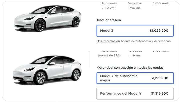 AUTO TESLA: Modelo S y Modelo Y con reducción de precio 
