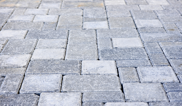 Block paving driveway