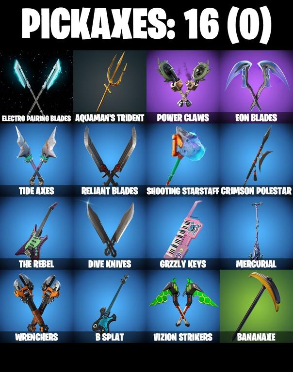 pickaxes comp
