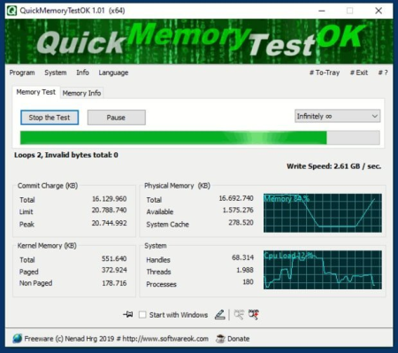 QuickMemoryTestOK 2.82