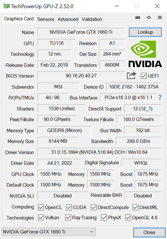 GPU GPU-Z