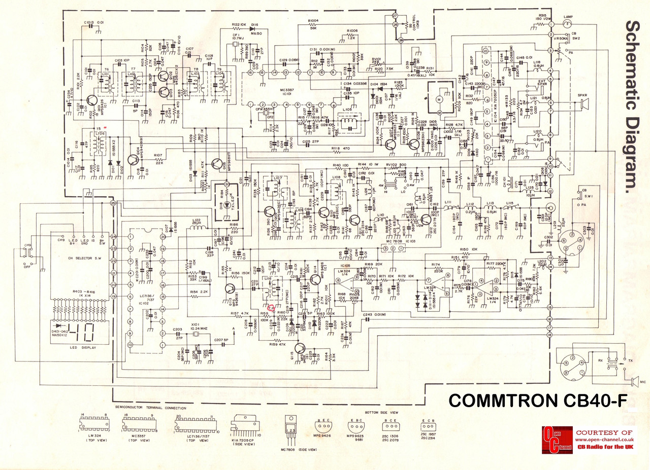 Commtron CB40Fcircuitry2018a2