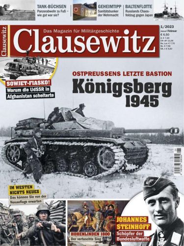Cover: Clausewitz Magazin f&uuml;r Milit&auml;rgeschichte  Januar-Februar No 01 2023