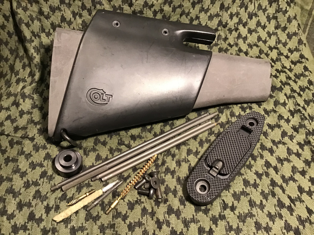 RARE Colt Delta HBAR Cheek Riser w/A2 stock 200
