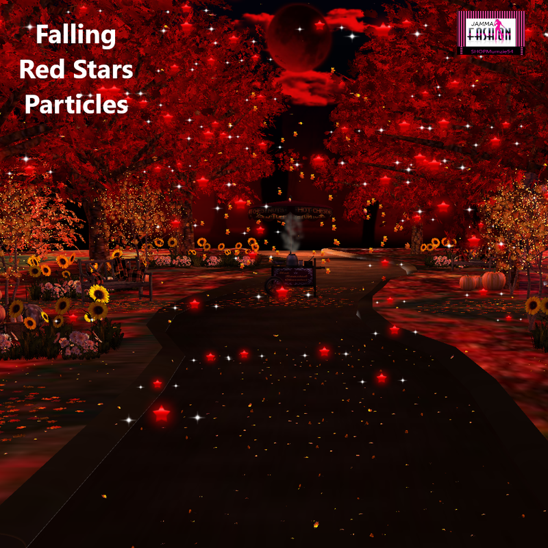 Falling-Red-Stars-Particle