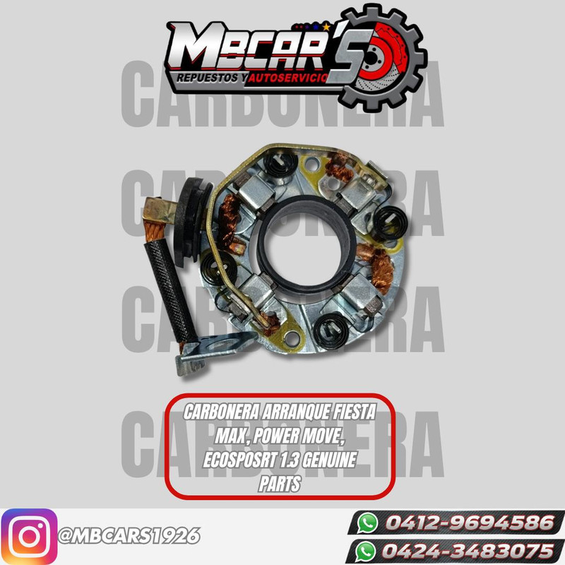 CARBONERA DE ARRANQUE FORD FIESTA MAX POWER MOVE / ECOSPORT 1.6  