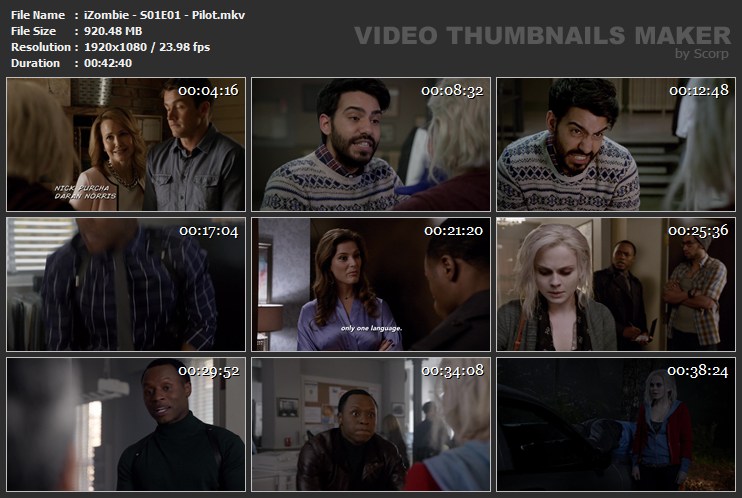 i Zombie S01E01 Pilot mkv