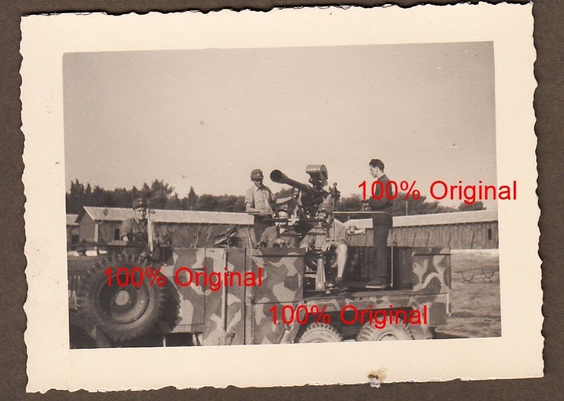 Panzer Fahrzeug Lkw mit Beute Geschütz schöne Ta