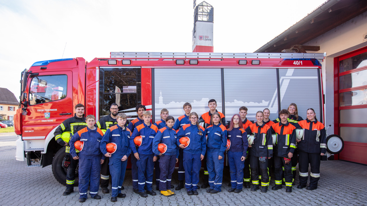 Gruppenfoto Jugendfeuerwehr