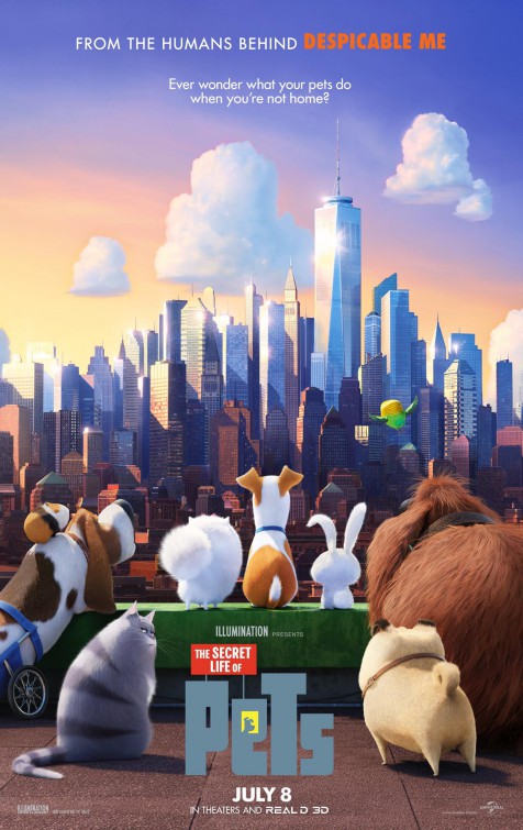 The Secret Life of Pets ( 2016 ) 3D