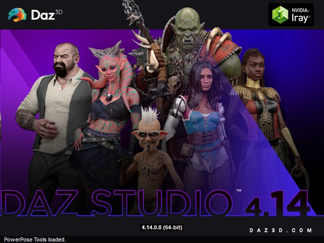 DAZ Studio Professional v4.14.0.10