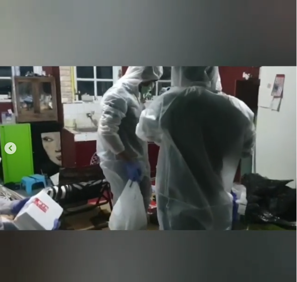 Penggeledahan rumah Tio Pakusadewo
