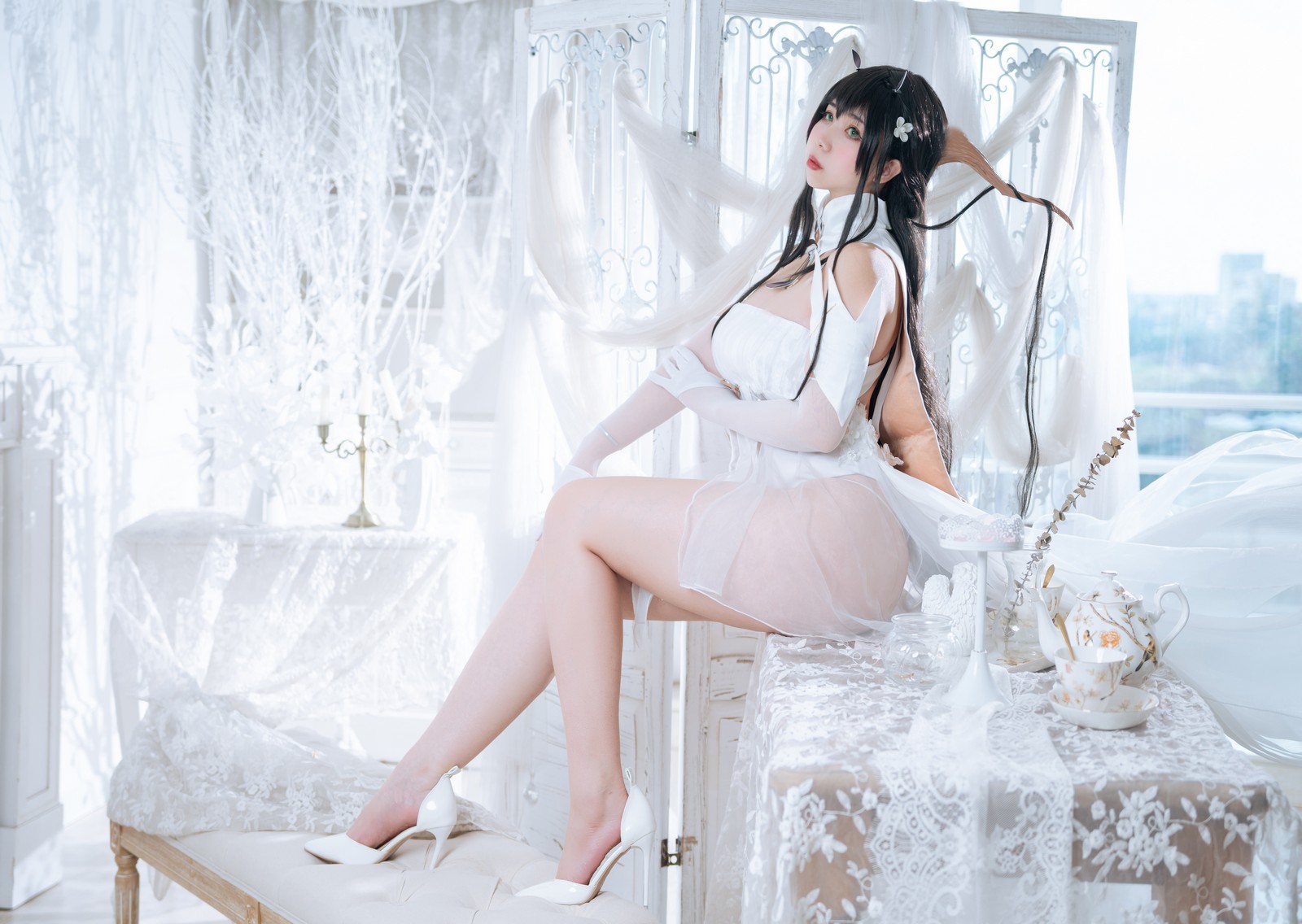 Meroko_魅瞳 – 碧蓝航线 不挠 Cos 高清写真（53P-484.7M）舰娘角色精品合集插图1