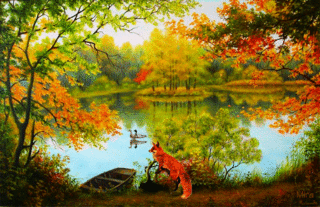 Dòng thơ họa của Nguyễn Thành Sáng &Tam Muội - Thơ họa Nguyễn Thành Sáng & Tam Muội (2) Beautiful-animated-nature