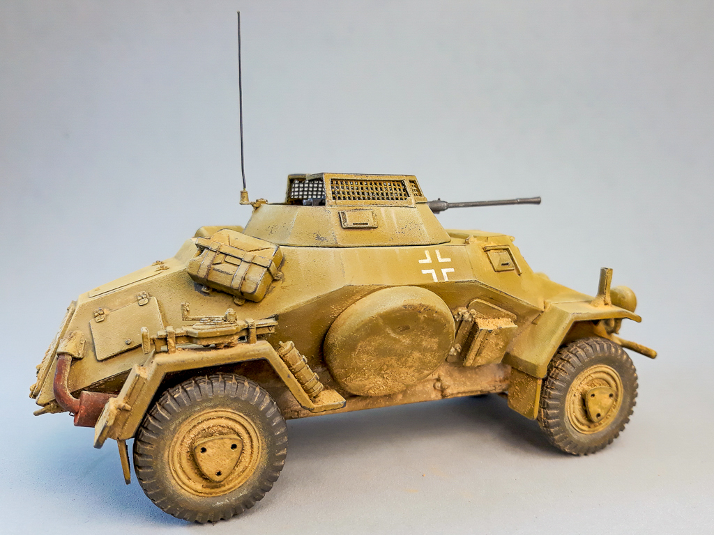 Maquette Militaire Tamiya 35270 - Sd.Kfz.222 Leichter Panzerspähwagen (4x4) à L'échelle 1/35