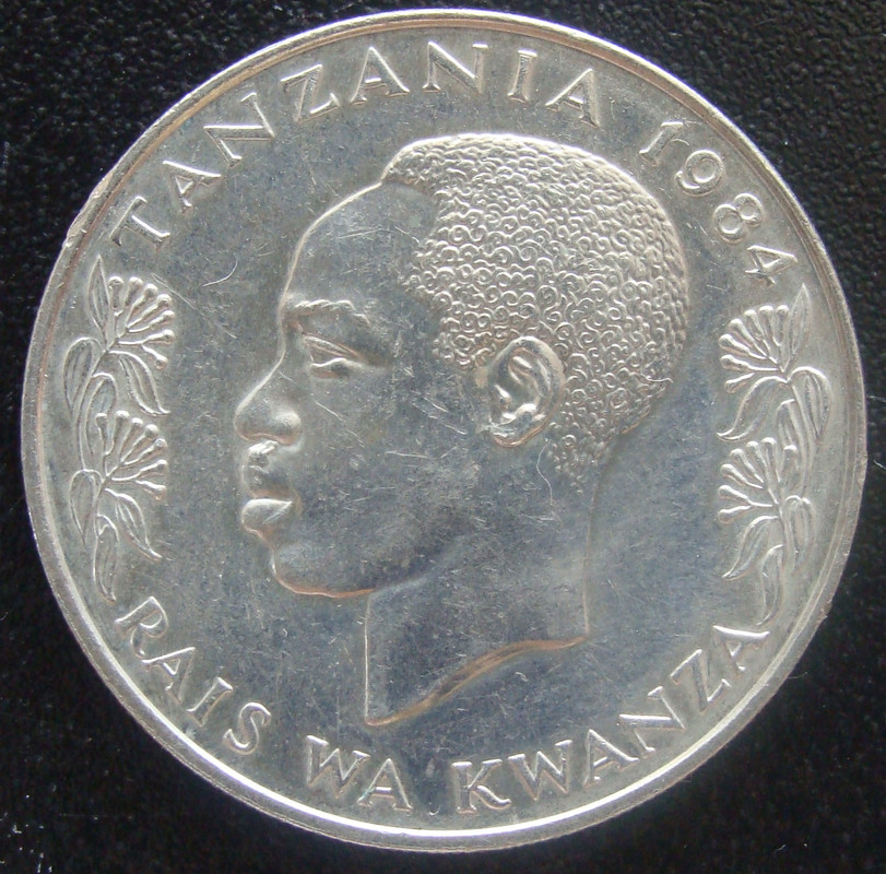 1 Chelín. Tanzania (1984) TAN-1-Chel-n-1984-anv