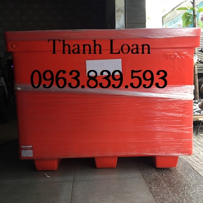 Thùng đá 800lit giữ lạnh hải sản khối lượng lớn./ LH 0963.839.593 Ms.Loan Thung-da-mo-neo-OPI-800l-1