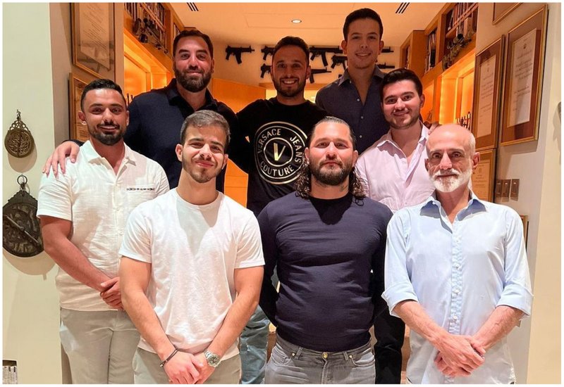 Хорхе Масвидал се срещна с принца на Йордания