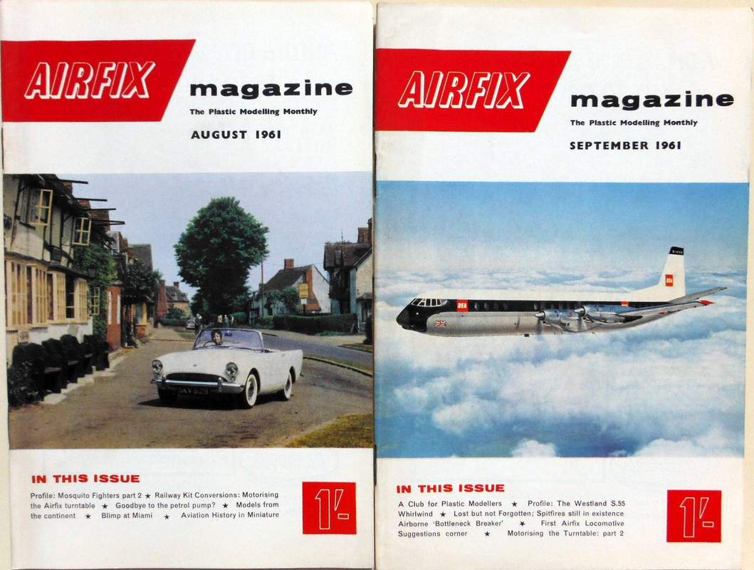 Airfix Magazine Vol.2 No.3&4 (Aug. & Sep. 1961)