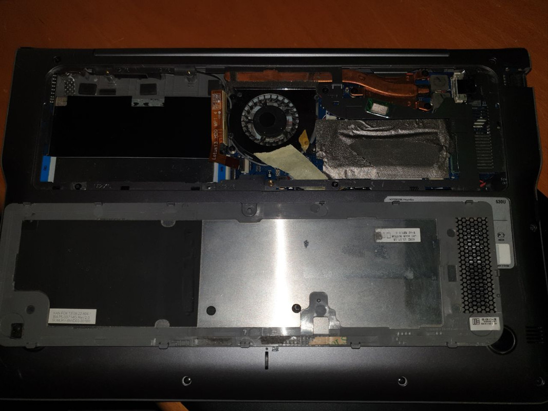 slightly open laptop