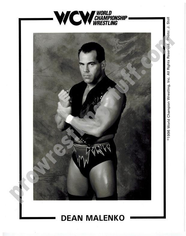 Dean Malenko Glossy WCW 8x10 promo photo