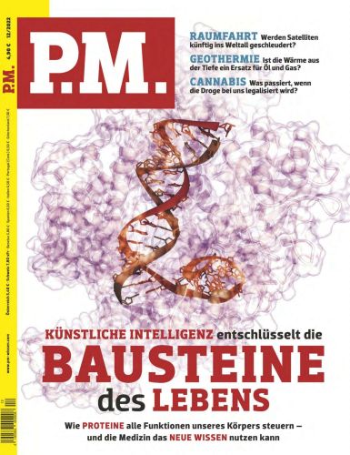Cover: P M  Magazin Neugierig auf Morgen No 12 Dezember 2022