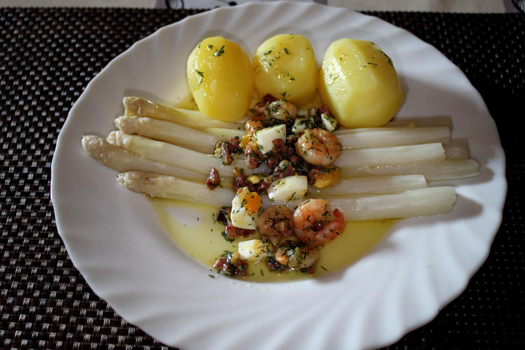 Spargel, pikant