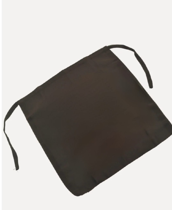 Tie Back Niqab-Dark Brown