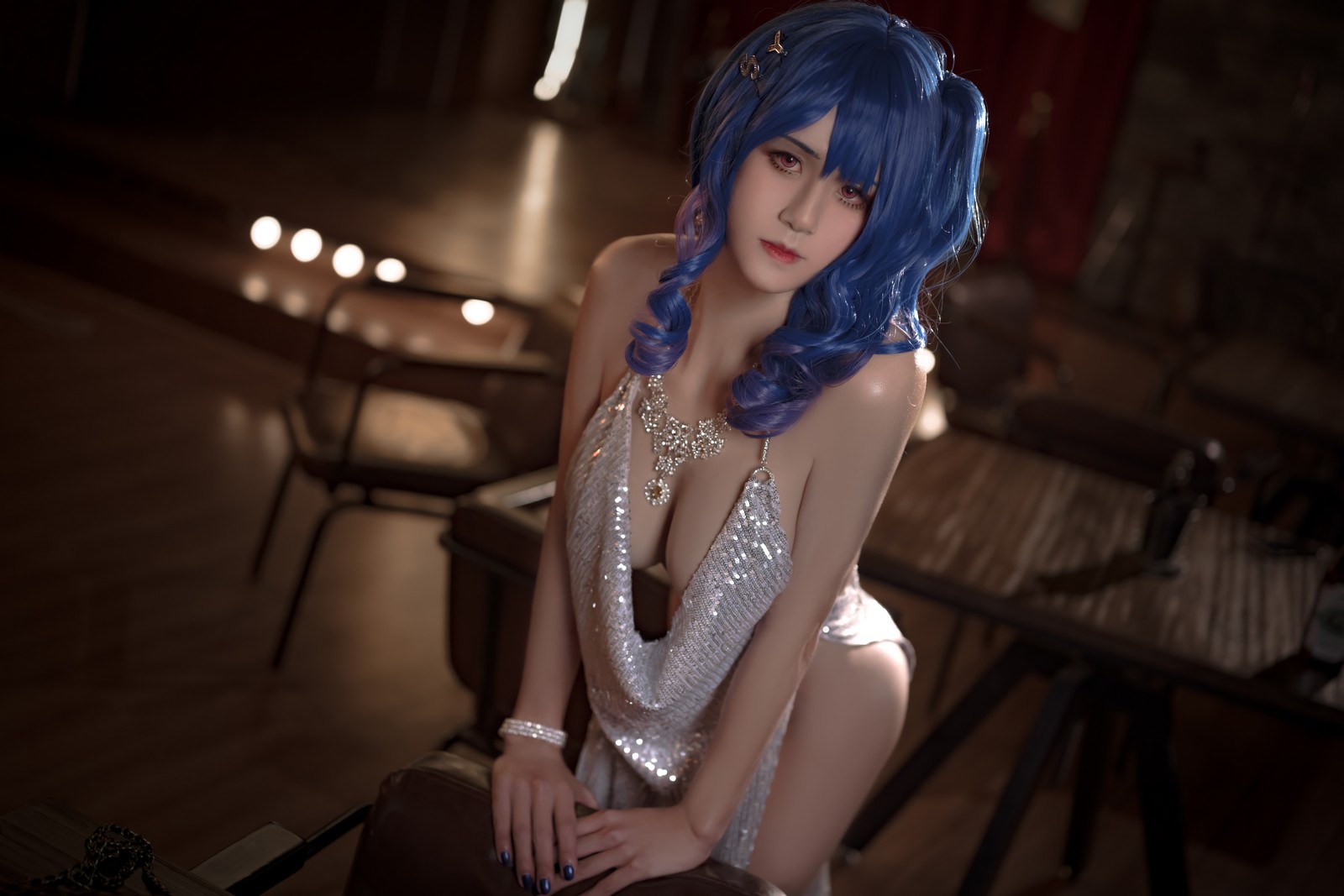 桜满三时 – 圣路易斯 礼服 Cosplay 高清写真集（40P-292.1MB）优雅风格插图8