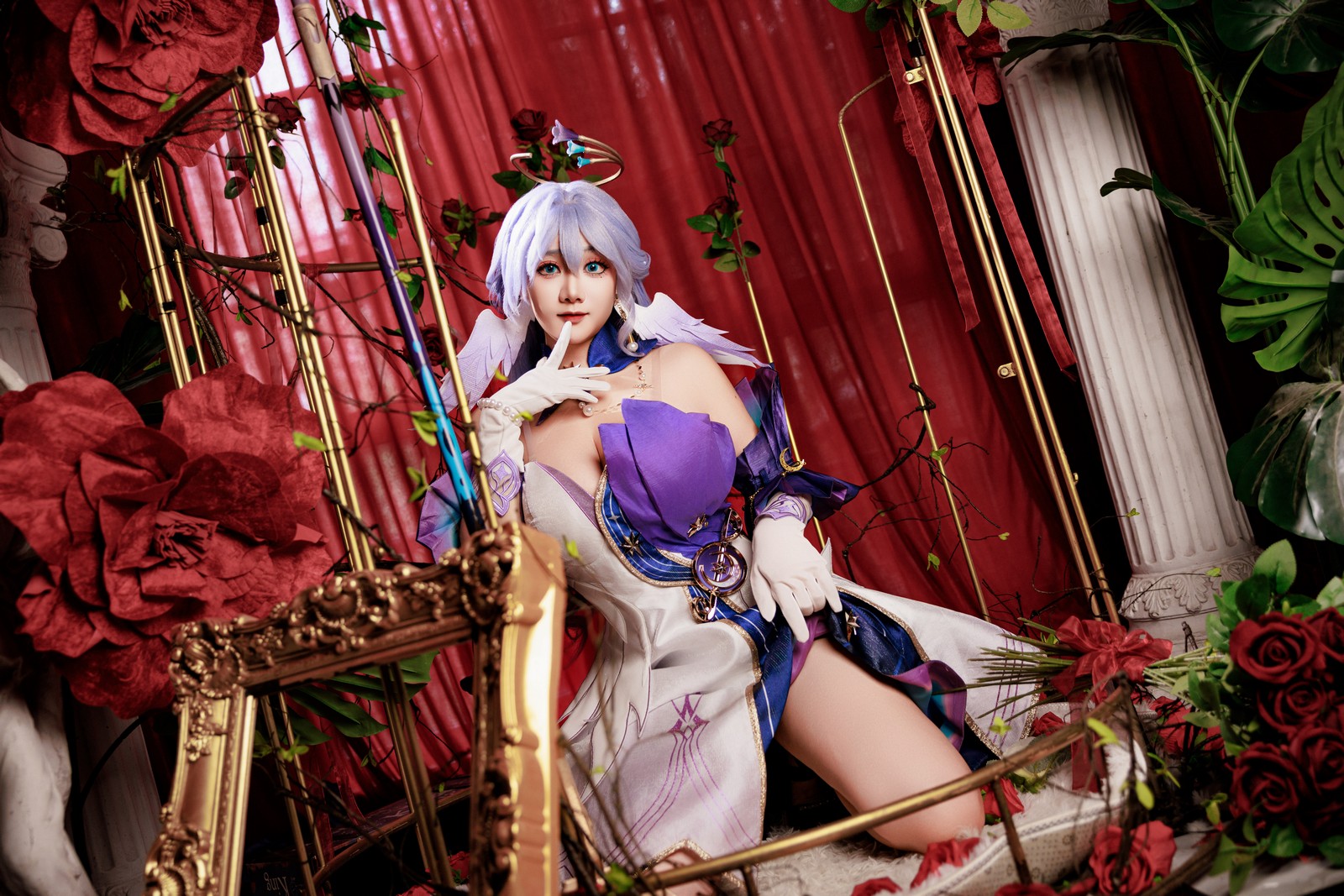 阿雪雪写真崩坏星穹铁道·知更鸟Cosplay图集（90P+1V / 1.04G）高清写真插图5