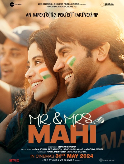 Mr. & Mrs. Mahi (2024) Hindi ORG Full Movie HDRip | 1080p | 720p | 480p | ESubs