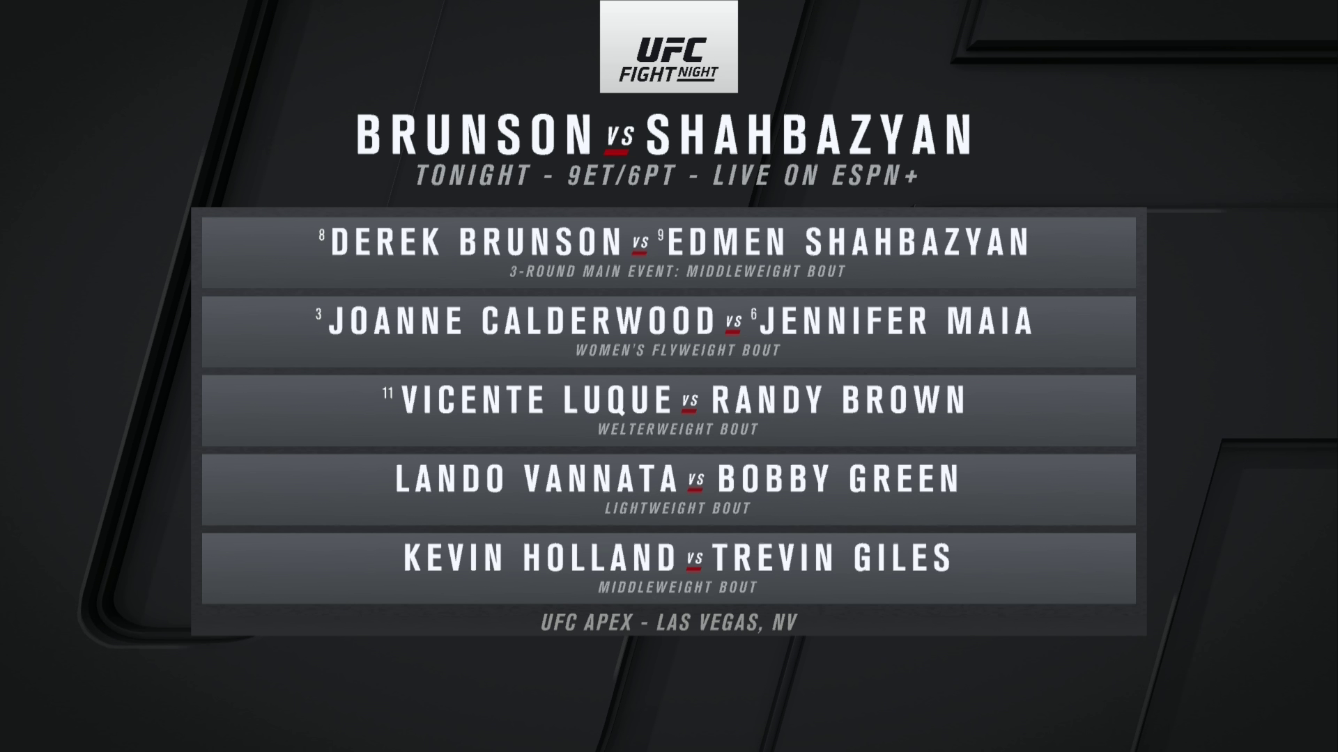 UFC Fight Night 173 Full Event 1080i HDTV -WH
