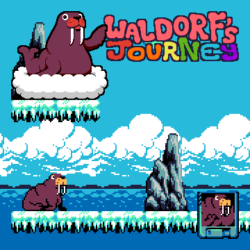 UFO 50: Waldorf's Journey box art
