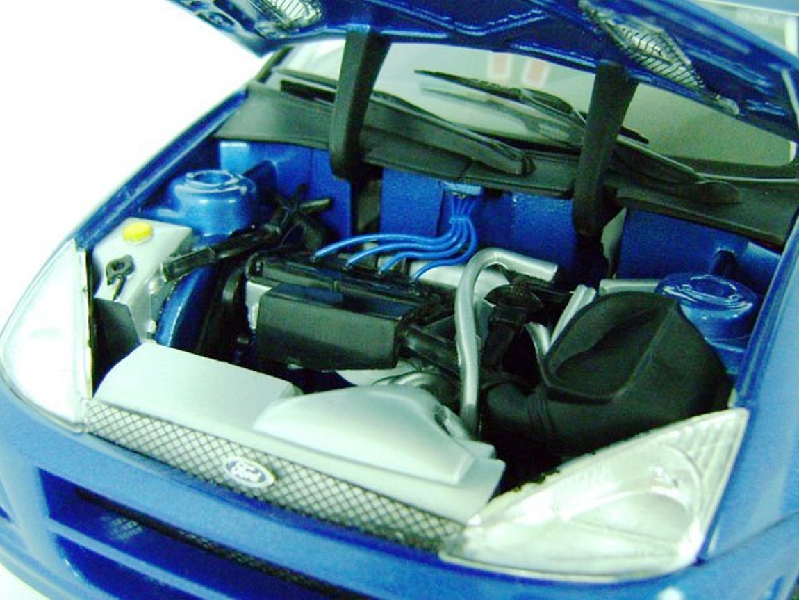 WOW EXTREMELY RARE Ford Focus RS WRC Blue Presentation 1999 Dunton