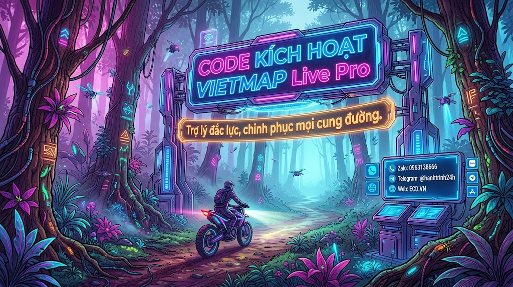 hỗ trợ code vietmap pro