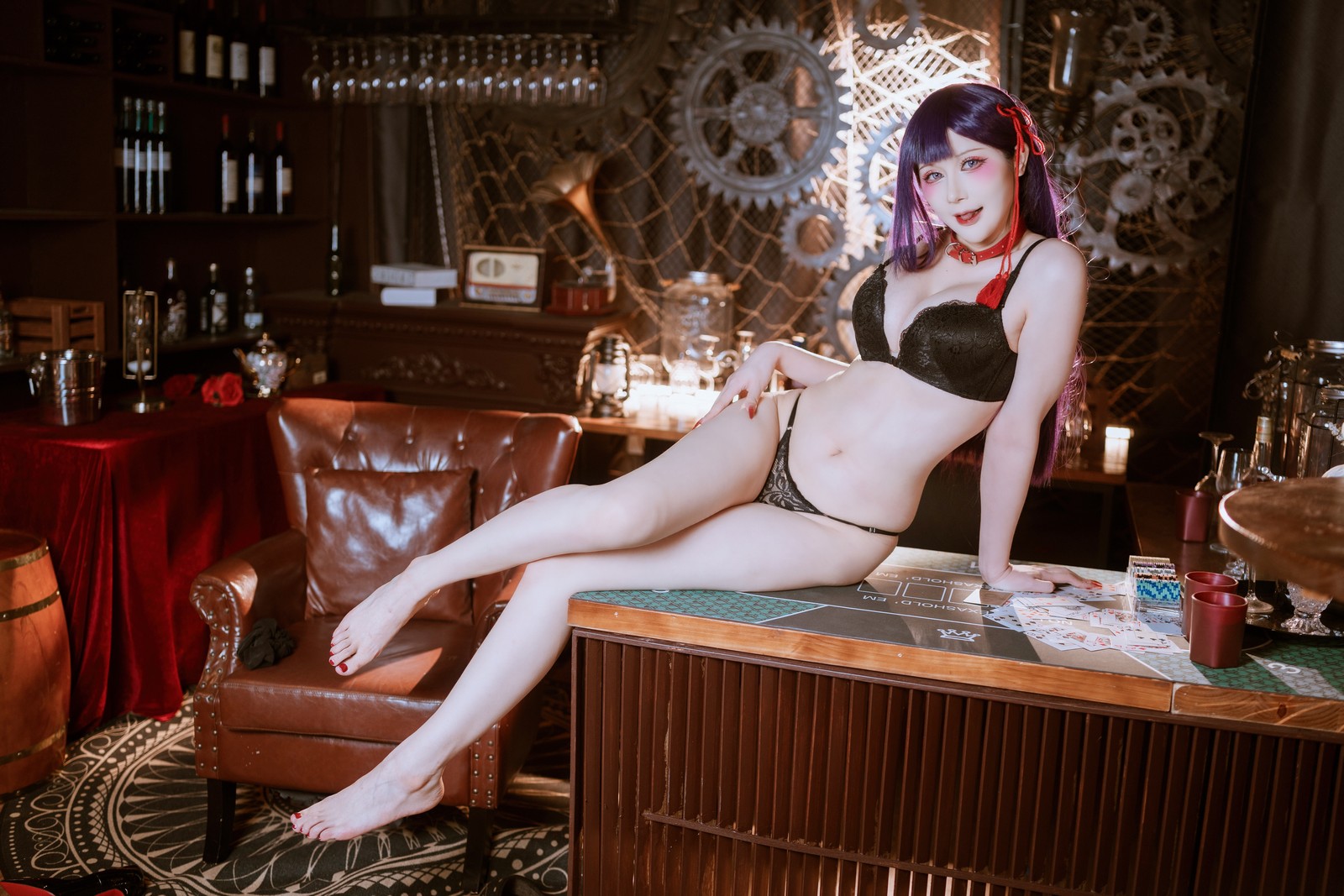 兔胖胖min – 魔都精兵的奴隶 山城恋 Cosplay 高清写真集（40P-575.4MB）插图8