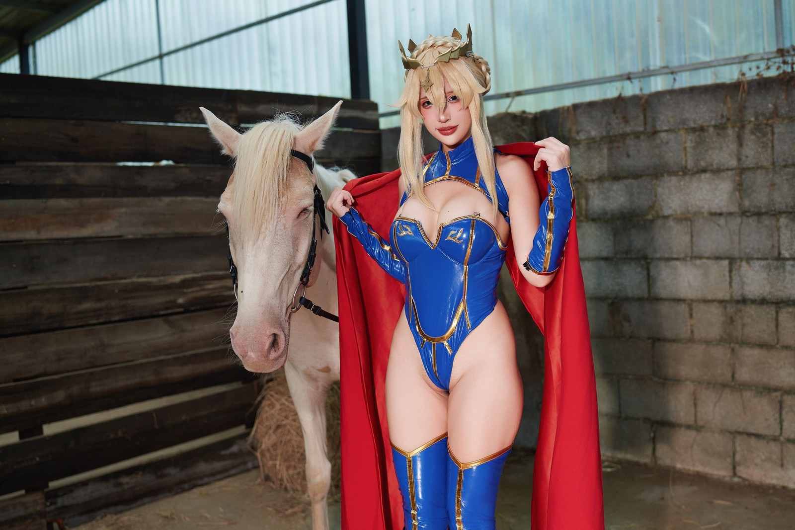 Puy Puy – Artoria Lancer Fate/Grand Order Cosplay 写真+视频（180P+22V-496MB）插图4