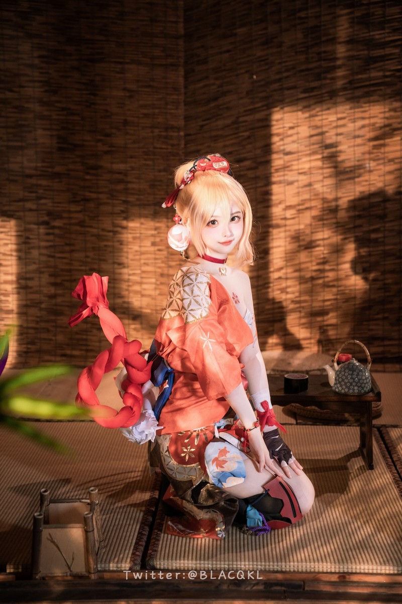 白莉爱吃巧克力 宵宫 Cosplay 写真集【92P|502.8MB】