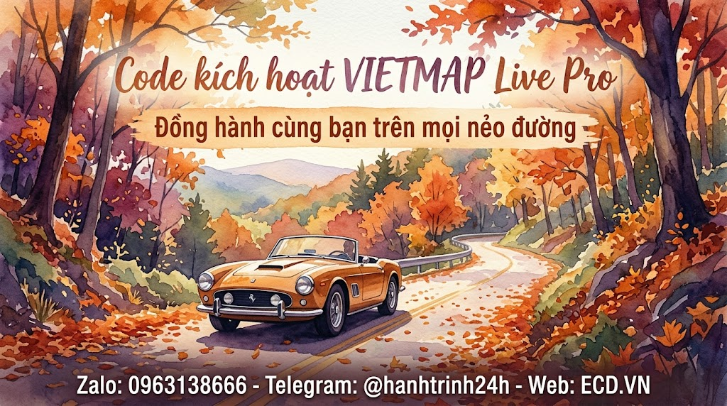 vietmap pro lái xe đường dài