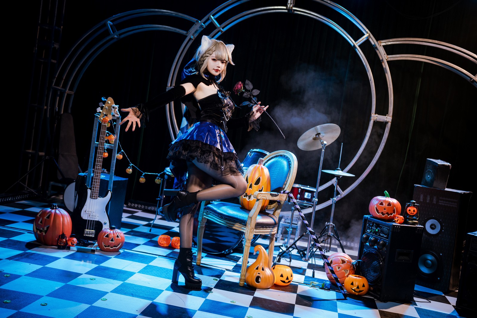 小瑶幺幺 琳妮特 万圣节 Cosplay 写真集【65P + 3V｜358.1MB】插图4